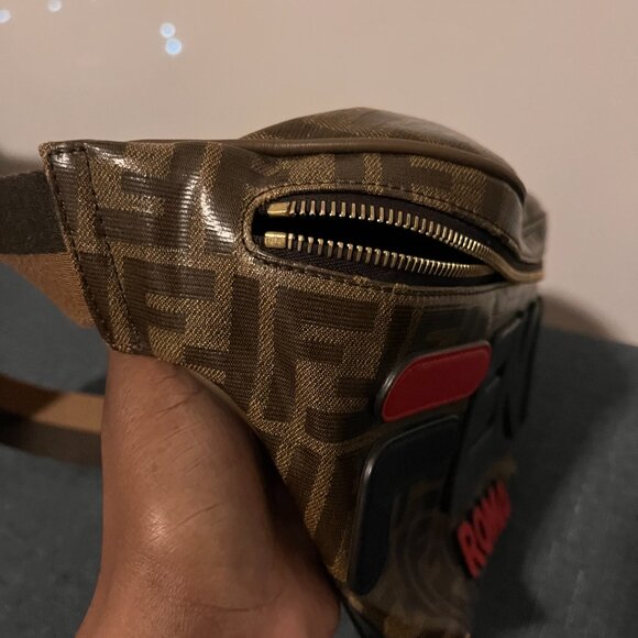 Fendi x FILA red, blue and brown collab - Picture 6 of 7